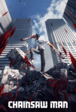 Cover Chainsaw Man, Poster Chainsaw Man